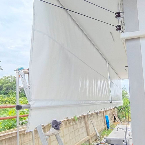 ข้อดีของการใช้ผ้าใบกันสาด คุ้มค่า ทนทาน ตอบโจทย์ทุกการใช้งาน